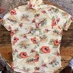 Mens Hollister Hawaiian button up XL